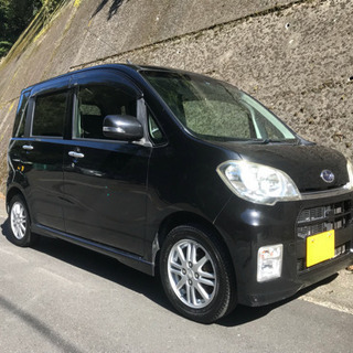 平成22年 スバル ルクラ カスタム R L455F ブラック 走行13.3万キロ 車検3年11月!!の画像