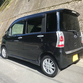 平成22年 スバル ルクラ カスタム R L455F ブラック 走行13.3万キロ 車検3年11月!!の画像