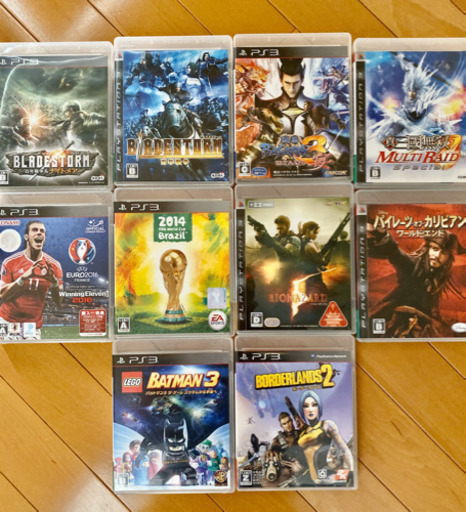 【値下げ】PS3本体+ソフト10本おまけ