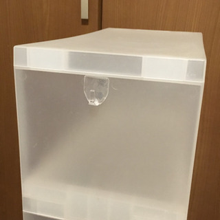 無印良品 4段 キャスター付きワゴンの画像