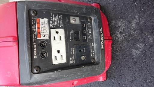 HONDA発電機_EU9i 中古o259+特典1