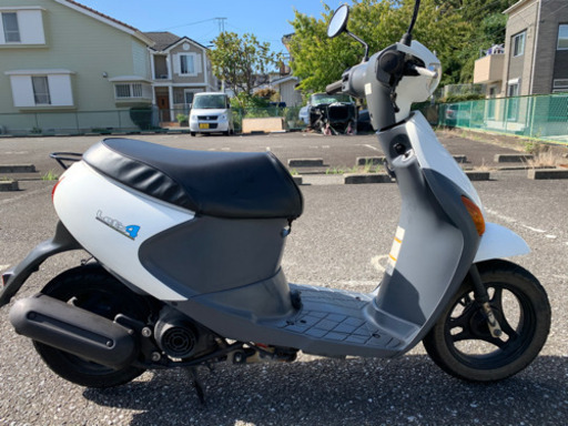 スズキ レッツ4 50 cc 原付 スクーター 4スト　実動　登録書類あります