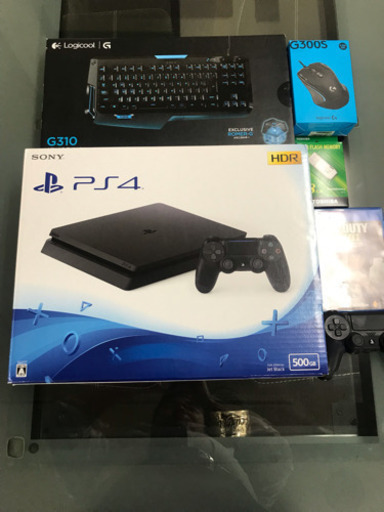 ps4 本体 ゲームソフト ゲーミングキーボード・マウス