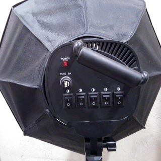 【受渡済】　撮影用照明　照明機材　5灯ソケット　中古の画像