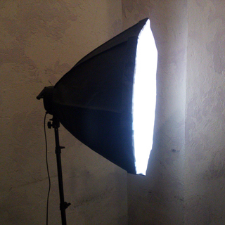 【受渡済】　撮影用照明　照明機材　5灯ソケット　中古の画像