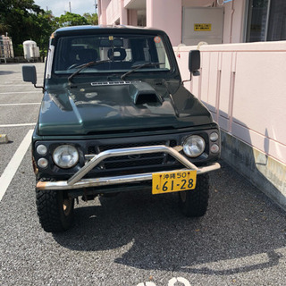 ジムニーJA22緑の画像