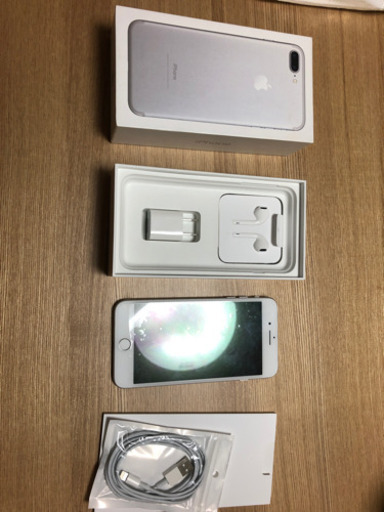 iPhone7 plus 256GB シルバー スーパー美品