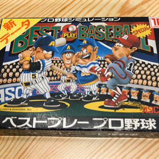 FCソフト/　ベストプレープロ野球　1988 アスキー　ソフトの画像