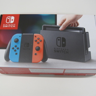 【新品未使用】Nintendo Switch（ネオンレッド・ブル...