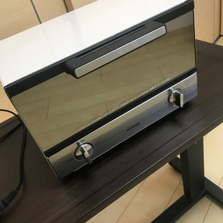【未使用品】オーブントースター ミラーでおしゃれの画像