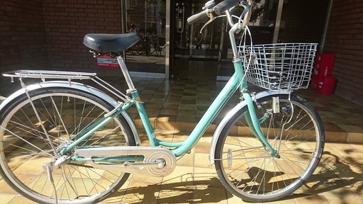 【中古】ブリヂストン　前後ノーパンクチューブ　アルミフレーム　プロ整備