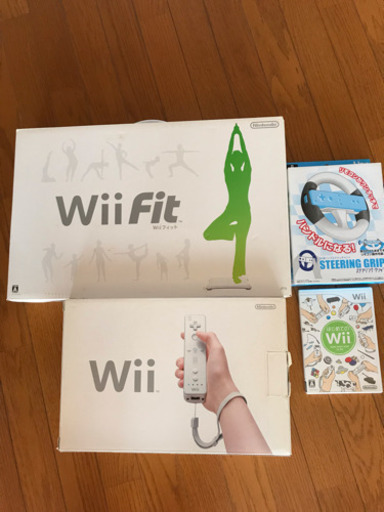 wii本体、バランスwiiボード 、ソフト