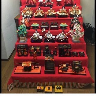 豪華　雛人形7段飾りお譲りします