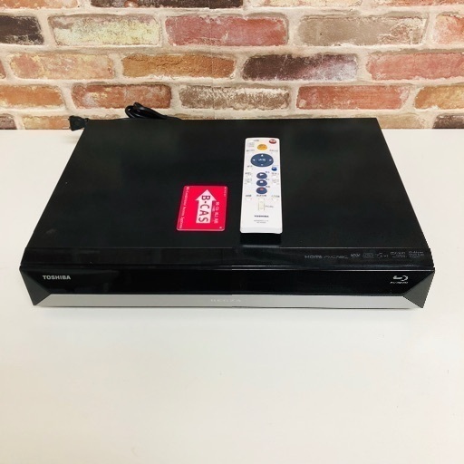 即日受渡可‍♀️TOSHIBA REGZA ブルーレイレコーダー HDD内蔵 8500円