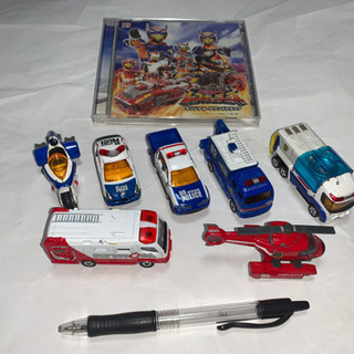 トミカ、ハイパーレスキュー、ハイパーブルーポリス、CD