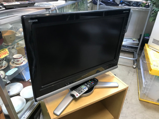 A1845☆テレビ在庫多数ある為格安提供中☆シャープ2007年製26インチ液晶テレビ
