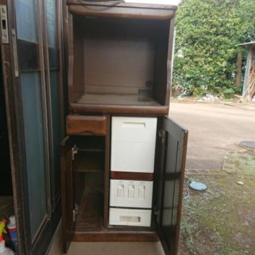 炊飯器を置く台  米びつ付き