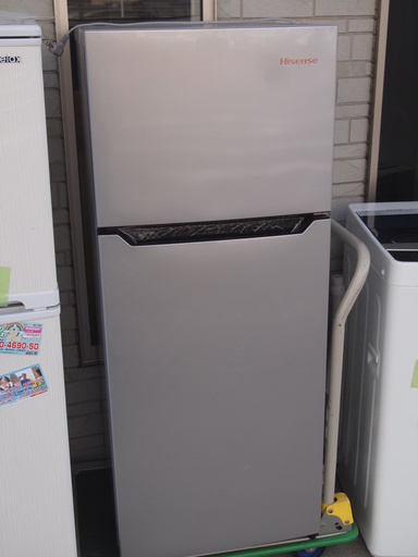 単身用冷蔵庫　2018年製　ハイセンス　ＨＲ-Ｂ12ＡＳ　中古