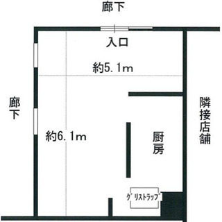 西宮北口駅直結♫希少飲食店居抜き物件♫集客も良く目立ちますよ♫