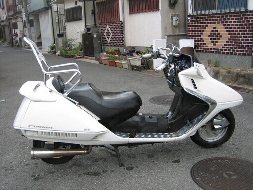 フュージョンX 美車　白カラー