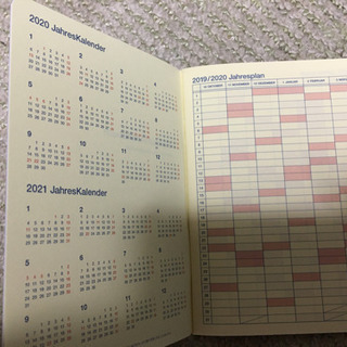 ロルバーン10月始まりA6手帳の画像