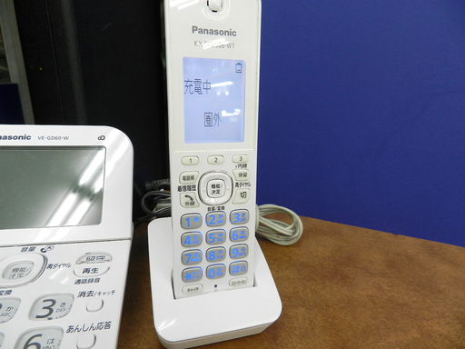 パナソニック コードレス電話機 子機1台付き VE-GD60DL Panasonic ☆ PayPay(ペイペイ)決済可能 ☆ 札幌市 北区 屯田