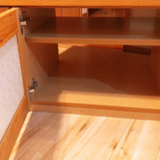 コーナー用テレビ台の画像