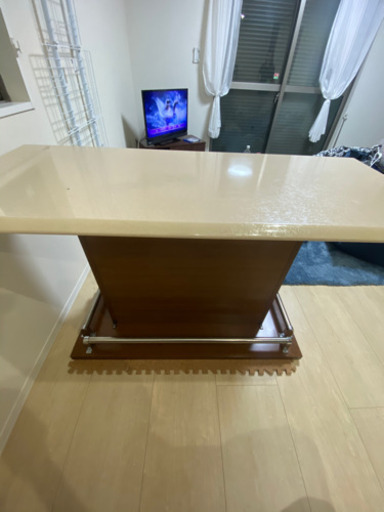 美品　高級カウンターテーブル（used）