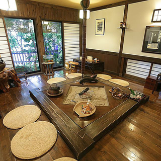 大正ロマンの雰囲気が広がる古民家造りの御宿です。（清掃業務）