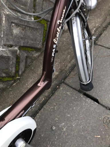 １５９電動自転車ヤマハパスリトルモア　４アンペア