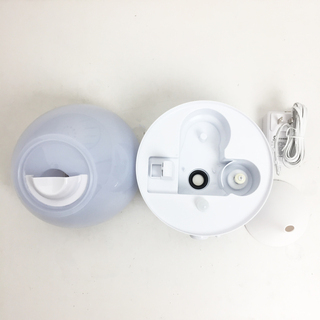 アウトレット☆アロマLED加湿器 レイドロップ ホワイトの画像