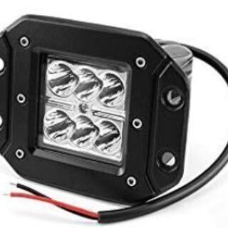 LED スポットライト（新品２個セット）集中光３ｗLEDｘ６個タ...