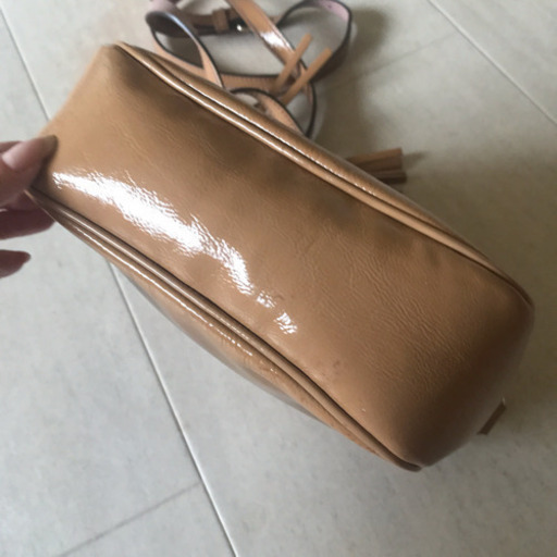 良品◎グッチ◎ソーホーディスコバッグ◎パテント◎ショルダーバッグ
