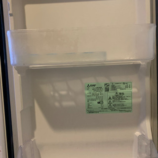 三菱　2ドア冷蔵庫　146L MR-P15Y-B 13日までに引き取れる方の画像