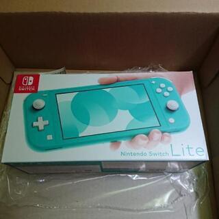 日曜日まで。Nintendo Switch Lite ターコイズブルー