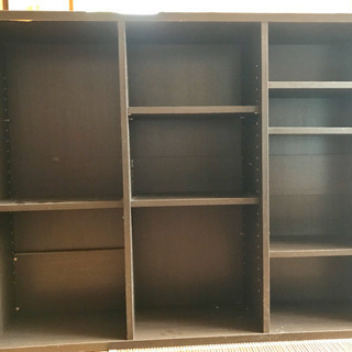 美品！棚、ブラウンシェルフ