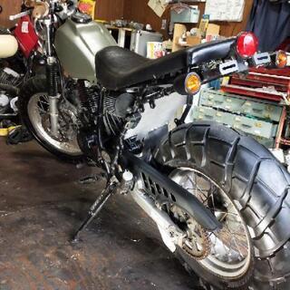 販売終了　YAMAHA TW200 　DG07　ミリタリートラッカーカスタムバイク★愛知から全国発送　近場送料安　FTR　SR　セロー　バンバン　好きにの画像
