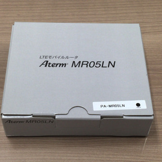 値下げ新品‼️ NEC Aterm MR05LN  LTEモバイ...