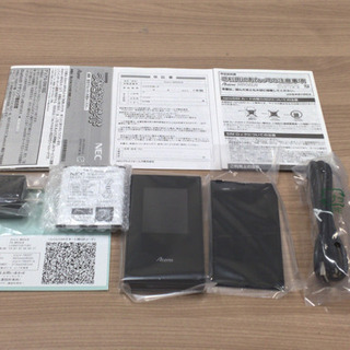 値下げ新品‼️ NEC Aterm MR05LN  LTEモバイルルーターの画像
