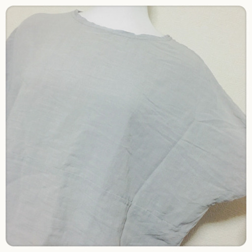 ご購入者様決定【MODEROBE】カットソー リネン素材 グレー