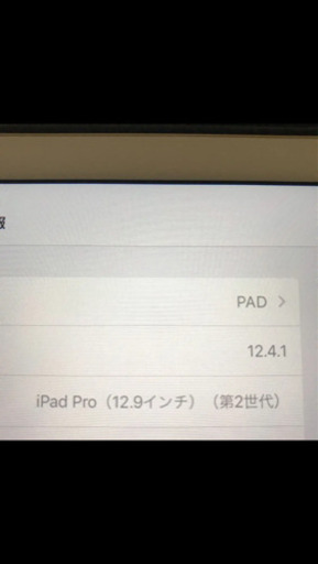  iPad Pro 12.9 第2世代 wi-fiモデル 512GB