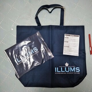 ★★新品2点まとめて!!非売品「ILLUMS×エディオン」紺色の...