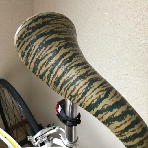 【こだわりカスタム】フジ フェザー ピストバイク 52CM 白