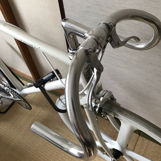 こだわりカスタム】フジ フェザー ピストバイク 52CM 白