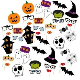  ハロウィン パーティー 写真 小道具 