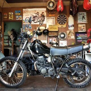 希少！YAMAHA　XT125 　ヴィンテージオフ　ライトカスタムバイク★　全国発送！　近場送安　実働車体　YZ　KLX　XLR TW セロー　好きに　ネトモトの画像