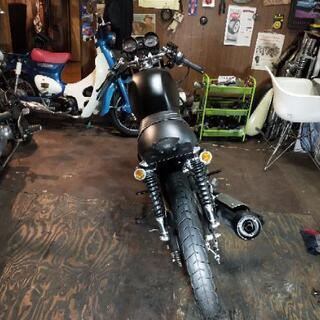 YAMAHA　YBR125 ネオカフェレーサー　125ccカスタムバイク★　全国発送！　近場送安　実働車体　CG　GN　SR　YD　CD　CBR　好きに　ネトモトの画像