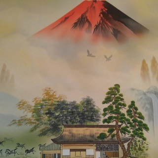 今井月庵＊「十全図」＊掛軸＊日本画＊七福神＊掛け軸＊開運の画像