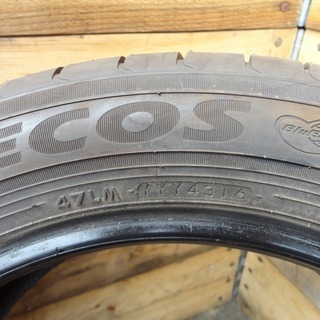 ヨコハマ ECOS ES31 215/55R17 94V 2016年製 2本セットの画像