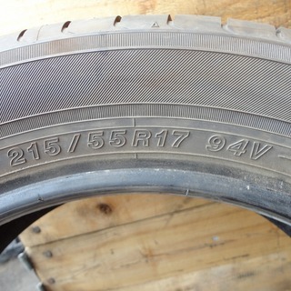 ヨコハマ ECOS ES31 215/55R17 94V 2016年製 2本セットの画像